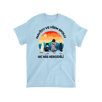 Tričko - Přátelé navždy Tričko / Šedá / S