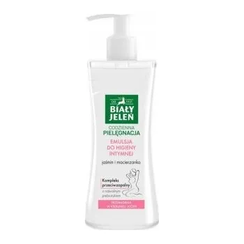 Intimní hygienický prostředek Emulze pro intimní hygienu Biały Jeleń s jasmínem a mateřídouškou 265 Ml