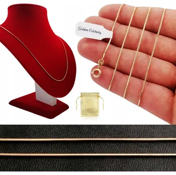 Obraz Zlatý Řetízek Hladký Ocel +