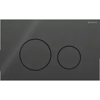 Geberit Sigma40 Ovládání splachování, sklo/černá, 115.628.SJ.1