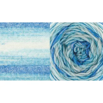 Himalaya Příze Everyday batik 74212 světle modro-modrá