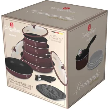 Hrnec Berlingerhaus Sada nádobí s titanovým povrchem 13 ks Leonardo Nordic Collection + Doprava ZDARMA