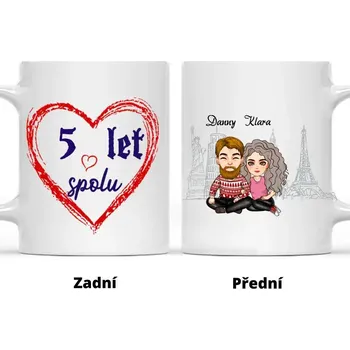 Hrnek - Navždy spolu - Manželé 2 Růžová