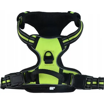 Postroj pro psa POSTROJE PRO PSA BEZ TLAČENÍ NASTAVITELNÉ PROCHÁZKOVÉ velikost S ZELENÉ