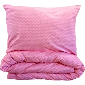 Povlečení Tibex povlečení Kytička růžová bavlna 140x200, 70x90 cm