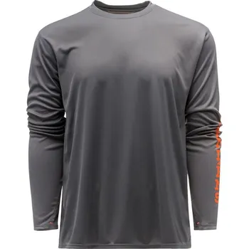 Rybářské oblečení Grundéns Funkční UV Triko Tough Sun Crew Anchor - M
