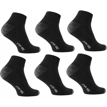 Ponožky Stark Soul NET Krátké Cyklistické Odpružení Sada 3 párů XL 44-46