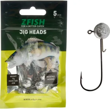 Rybářský háček Jig Head Premium - 5 ks JIG: Gramáž 3 g - Háček 1/0