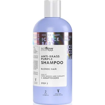 Šampon so!flow Cooling Shampoo Blonde Hair fialový šampon neutralizující žluté tóny 300 ml