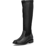 Nadměrné elastické kozačky černé Remonte Vario D2W76-00 - 44