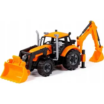 autíčko TRAKTOR HRAČKA pro DĚTI 2+ Bagr-nakladač auto Vícebarevná