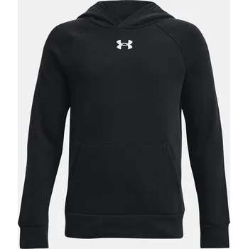 Chlapecká mikina Chlapecká mikina Under Armour UA Rival Fleece Hoodie 1379792-001 Černá YLG