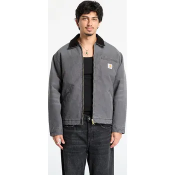 Pánská bunda Bunda Carhartt WIP OG Detroit Jacket UNISEX Graphite/ Black Stone Canvas XXL