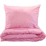 Tibex povlečení Kytička růžová bavlna 140x220, 70x90 cm