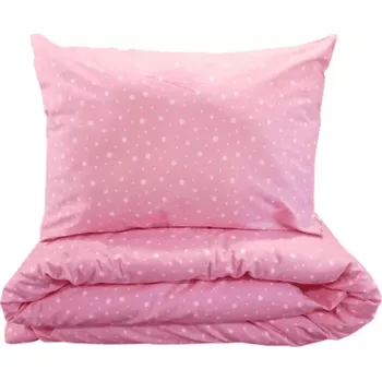 Povlečení Tibex povlečení Kytička růžová bavlna 140x220, 70x90 cm