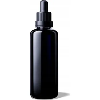 Lahvička s kapátkem fialové sklo Miron, 50 ml