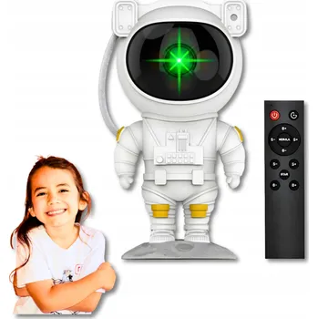 Noční světlo PROJEKTOR NOČNÍ OBLOHY ASTRONAUT PRO DĚTI NOČNÍ NOČNÍ LAMPA LED PROJEKTOR