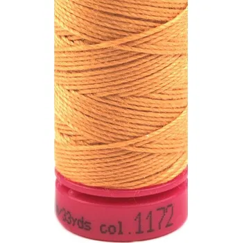 Nit Polyesterová nit Amann Aspo 30, 30 m, 1172 okrovo-oranžová