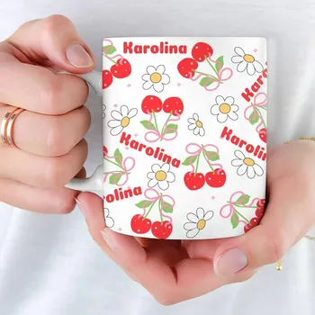 Hrnek s vlastním jménem 3 Černá