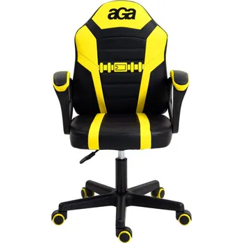 Herní židle Aga Herní židle DS5010 Barva: Žlutá