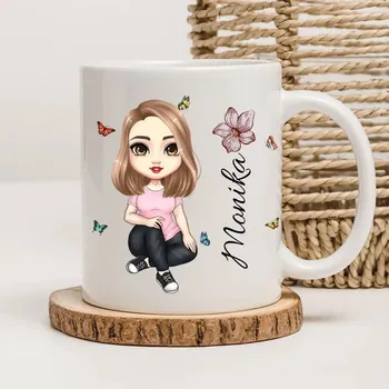 MUG- (Customily Cloner) 1 Růžová