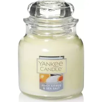 Bytová dekorace Yankee Candle Small Jar Juicy Citrus&Sea Salt 104g
