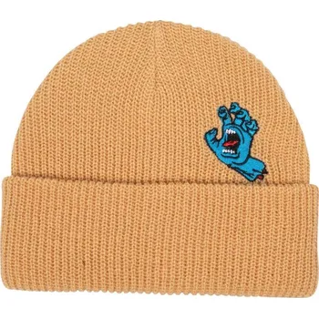 Čepice SANTA CRUZ kulich - Screaming Mini Hand Beanie Wheat (WHEAT)