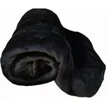 AKCE NA ÚNOR 2026 ! MIKROPLYŠOVÁ DEKA 200x230 cm – ČERNÁ