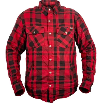 Moto oblečení BOS Moto košile Lumberjack Impact Red - M