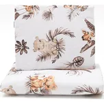 Oboustranný Set z Velvet do kočárku New Baby Safari