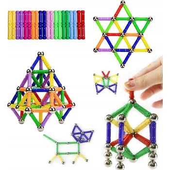 ostatní stavebnice Magnetické stavebnice Stavebnice kuličkami mega sada XXXL 206 ks