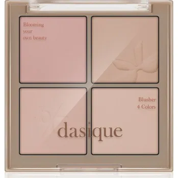 Tvářenka Dasique Blending Mood Cheek paleta tvářenek pro zdravý vzhled odstín 10 Muted Nuts 10 g