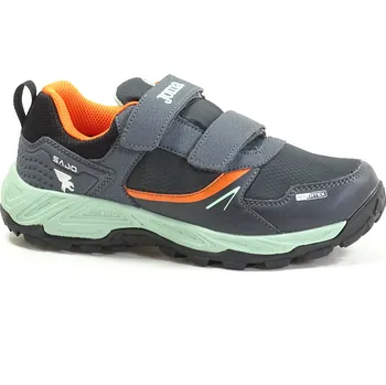 Chlapecké tenisky V+J OBUV s.r.o. V+J OBUV SAJO JR 2522 DARK GREY dětská vycházková obuv Velikost: 34