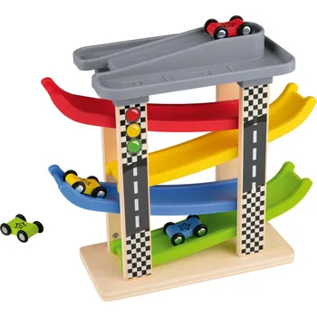 Dřevěná hračka lupilu® Dřevěná motorická hračka (závodní dráha)