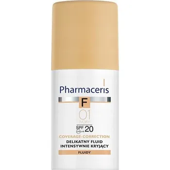 Make-up Pharmaceris F 01 Ivory 30 ml Intenzivně krycí make-up SPF 20