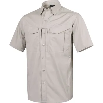 Košile Helikon DEFENDER rip-stop, krátký rukáv, khaki