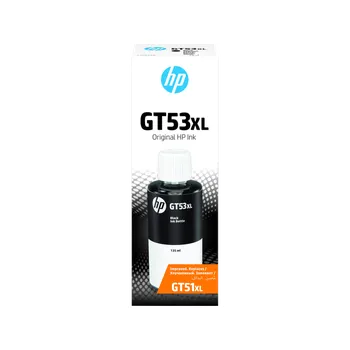Inkoust HP GT53XL černá lahvička s inkoustem, 135ml