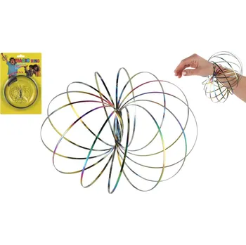 Flow/Magic Ring kovová duhová spirála