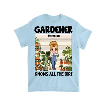 Pánské tričko Tričko - Gardener knows all the dirt Tričko / Bílá / XL