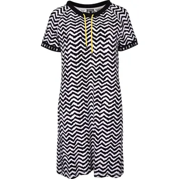 Dámské šaty Žerzejové šaty Kenny S. 721460 černobílá velikost 40
