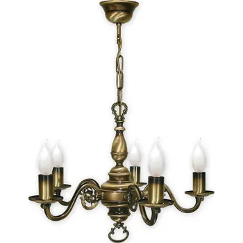 Závěsná lampa LEMIR Lustr 5 žárovek E14