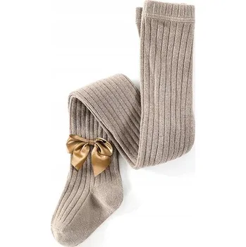 Dětské punčocháče MilaBaby hnědé bavlna velikost 110