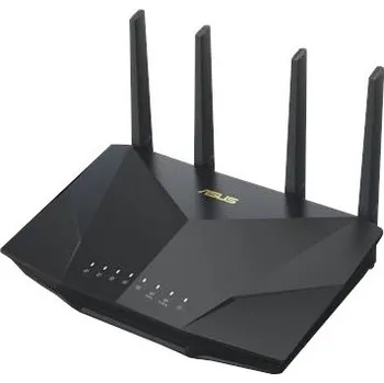Síťový prvek ASUS RT-AX5400, Dvoupásmový WiFi 6 (802.11ax) rozšiřitelný router AX5400, integrovaná VPN