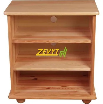 Televizní stolek ZEVYT-NABYTEK TV stolek z masivu K94, šířka 75 cm, výška 83 cm