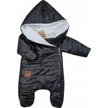 Kojenecká kombinéza Zyzio&Zuzia kombinéza černá, velikost 80