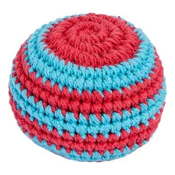 Dětský míč Nepal Hakisák Modro-červený