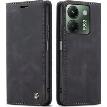 Pouzdro na mobilní telefon Flipové pouzdro Radian pro POCO M7 Pro, černé