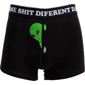 Boxerky Trenýrky Rip N Dip - Same Shit Different Day Boxers - Black velikost L
