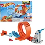 Hot Wheels Šampionát dráha - kaskadérská smyčka GTV13