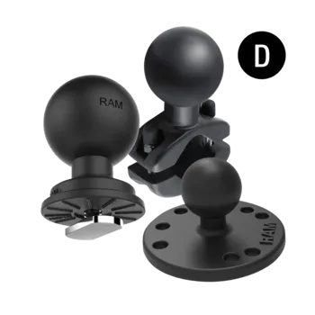 RAM Mounts RAM-D-202U-23 Rectangular Base Plate